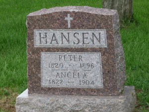 The mysterious Angela Susanna Konzen & her husband Peter Hansen.