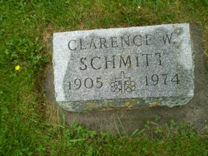 Paul Schmitt & Catherine Breitbach's son Clarence Schmitt.