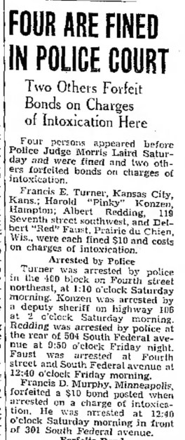 8 Jul 1939 issue of the Mason City Globe-Gazette