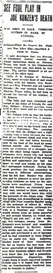 The Dyersville Commerical edition published on 22 Apr 1920.